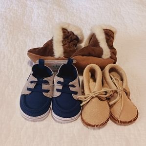 Bundle of baby shoes